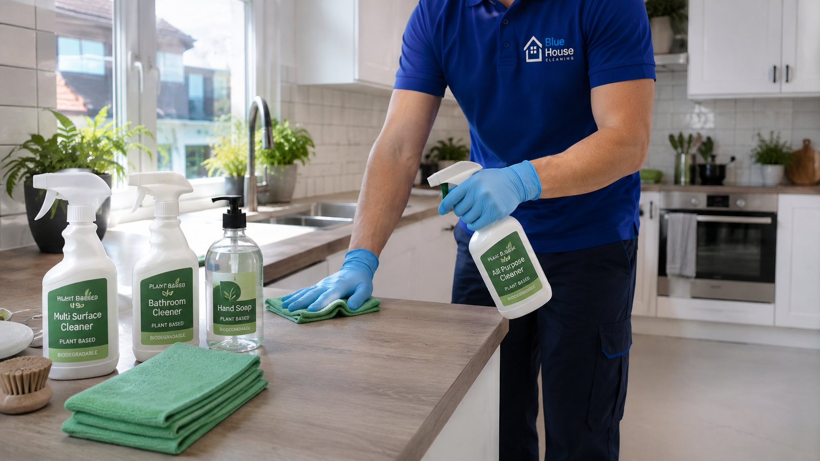 Eco friendly cleaning service in Brighton by Bluehouse Cleaning