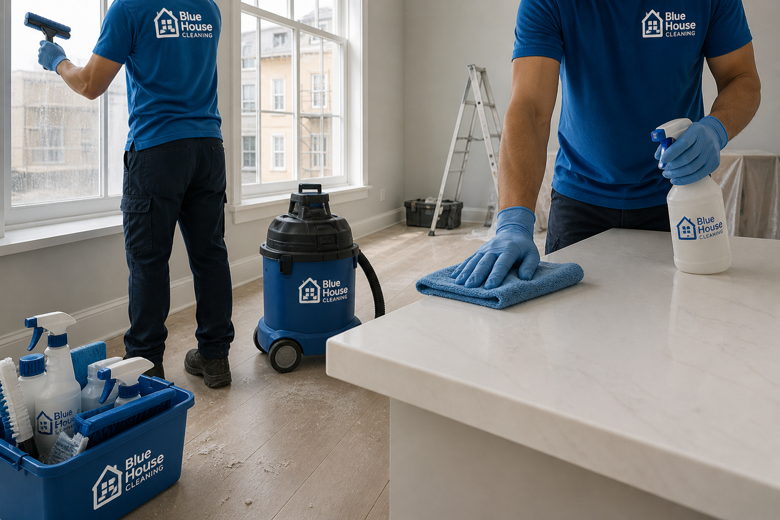 Professional after builders cleaning service in Brighton by Bluehouse Cleaning