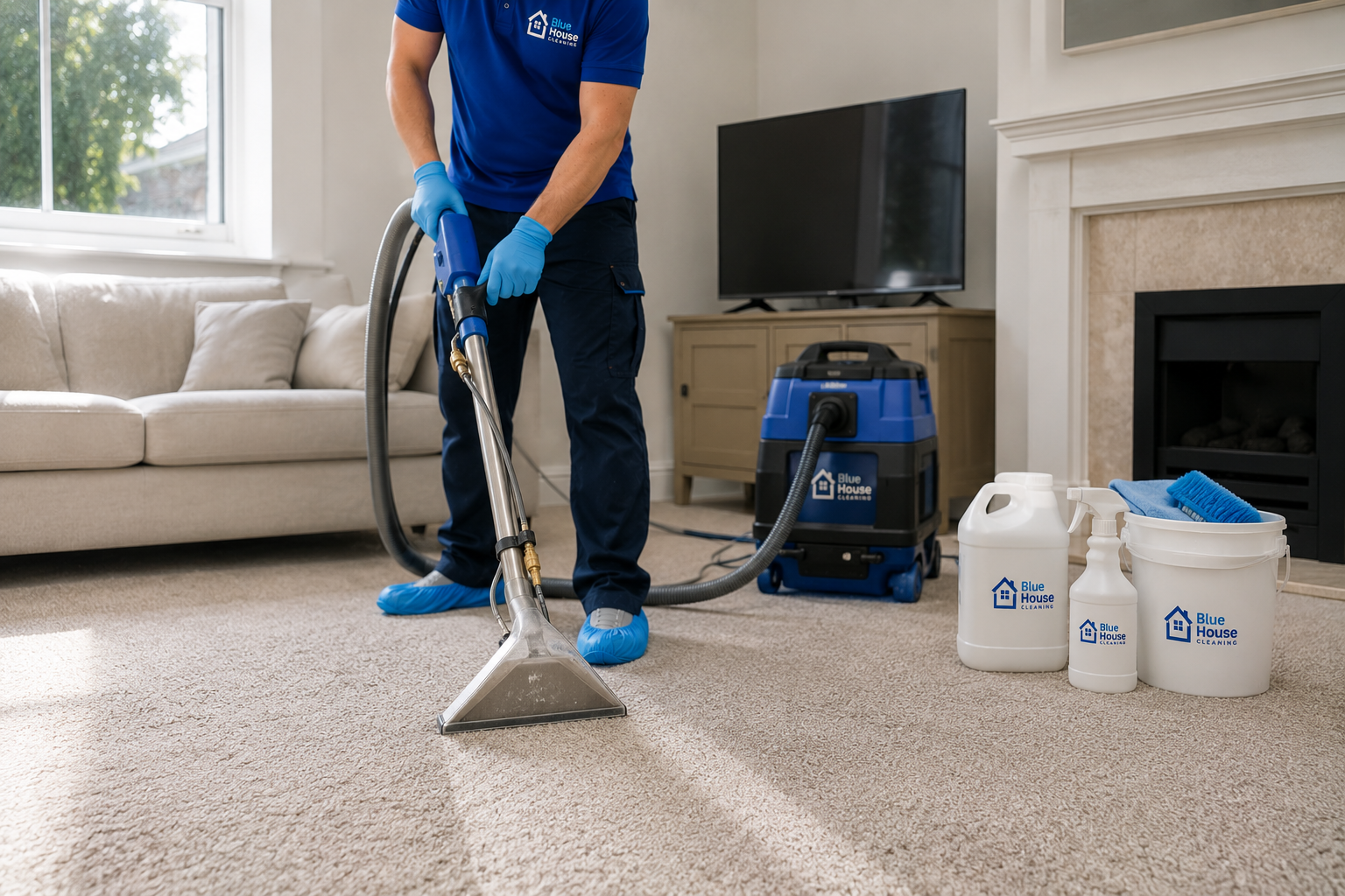 Affordable carpet cleaning service in Brighton by Bluehouse Cleaning