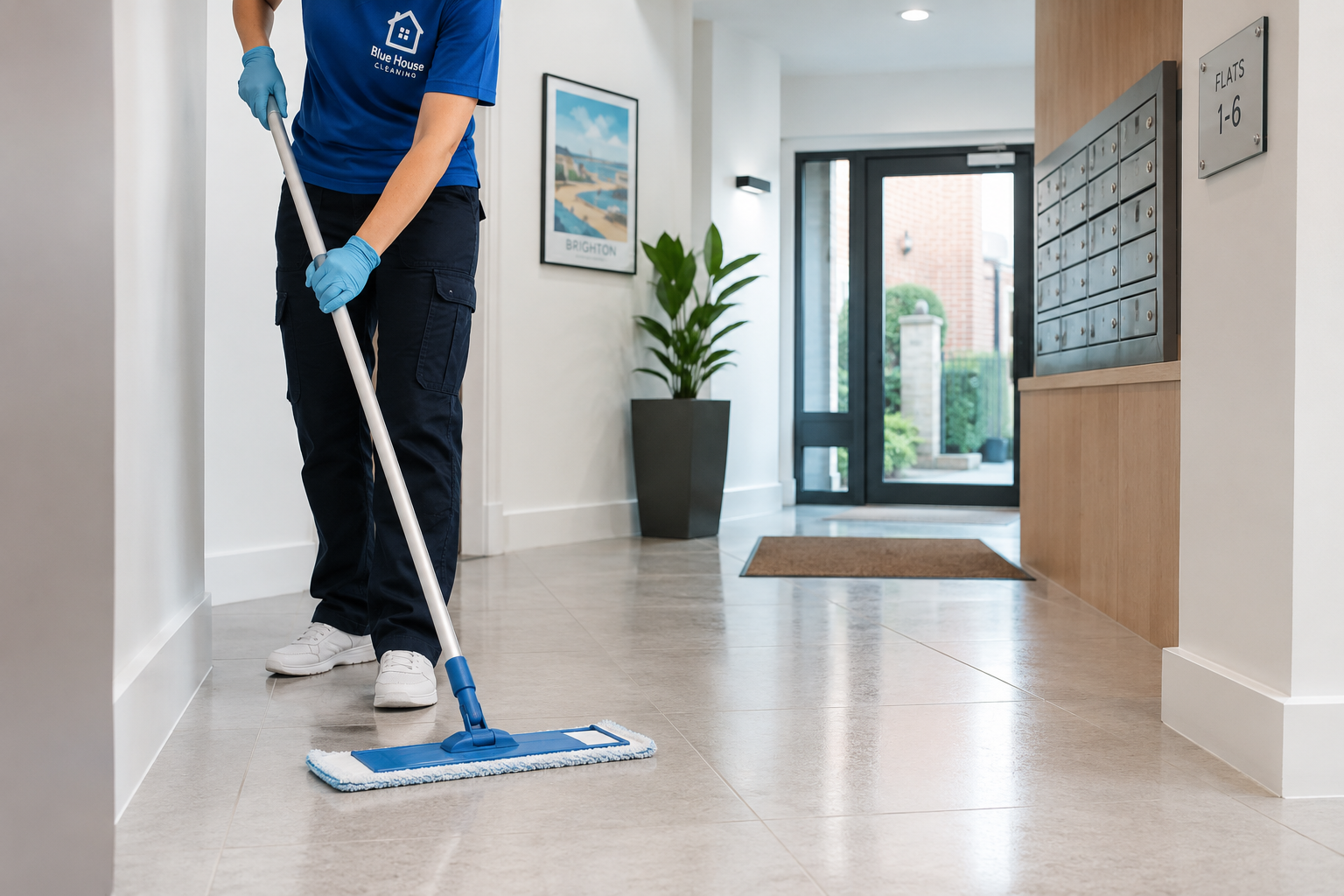 Professional block cleaning service in Brighton and Hove by Bluehouse Cleaning