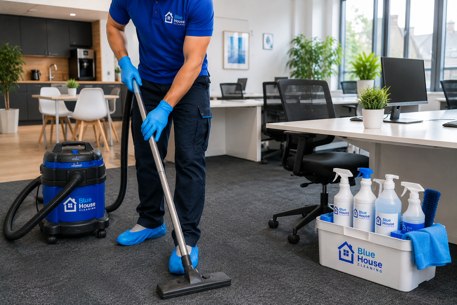 Professional office deep clean service in Brighton by Bluehouse Cleaning