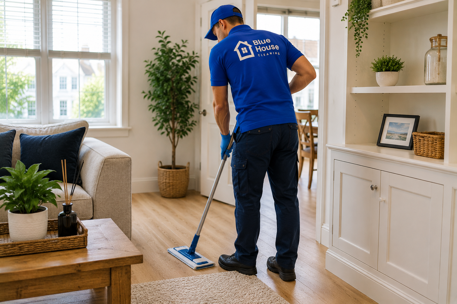 Professional domestic cleaning service in Hove by Bluehouse Cleaning