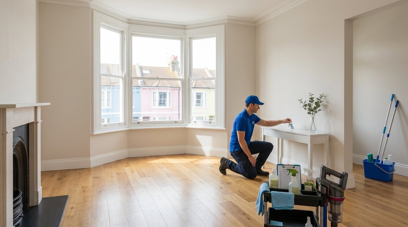Professional cleaning services for Brighton letting agents by Bluehouse Cleaning