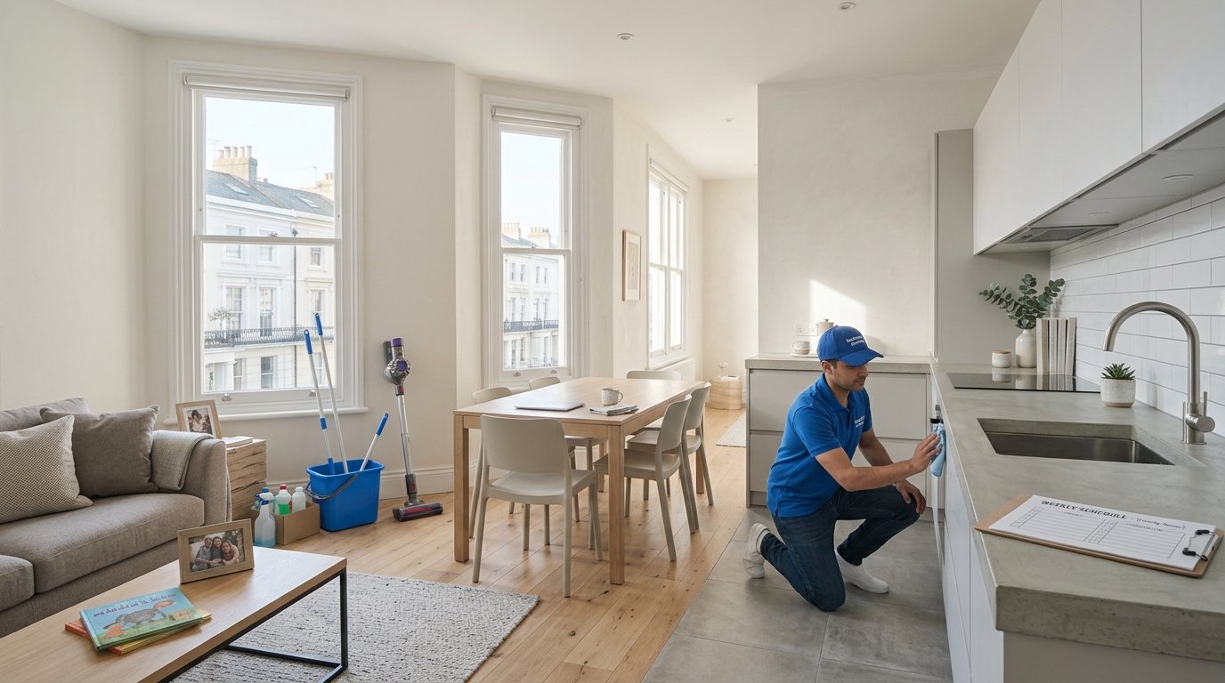 Weekly cleaner service in Brighton by Bluehouse Cleaning